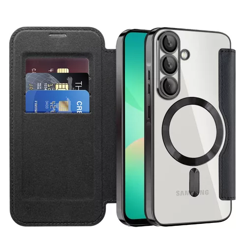 Techsuit - SmartMag Book Case - Samsung Galaxy A26 5G - Black