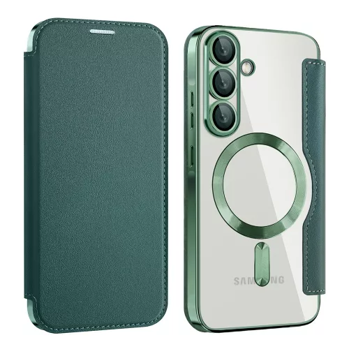 Techsuit - SmartMag Book Case - Samsung Galaxy A56 5G - Green