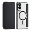Techsuit - SmartMag Book Case - Samsung Galaxy S25 Edge - Black