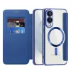 Techsuit - SmartMag kinyitható tok - Samsung Galaxy S25 Edge - Kék