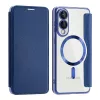 Techsuit - SmartMag kinyitható tok - Samsung Galaxy S25 Edge - Kék