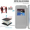 Techsuit - SmartMag Book Case - Samsung Galaxy S25 Edge - Gray