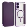 Techsuit - SmartMag kinyitható tok - Samsung Galaxy S25 Edge - Lila