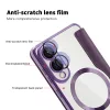 Techsuit - SmartMag kinyitható tok - Samsung Galaxy S25 Edge - Lila