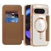 Techsuit - SmartMag kinyitható tok - Google Pixel 10 / 10 Pro - Barna