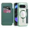 Techsuit - SmartMag kinyitható tok - Google Pixel 10 / 10 Pro - Zöld