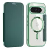 Techsuit - SmartMag kinyitható tok - Google Pixel 10 / 10 Pro - Zöld