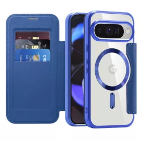   Techsuit - SmartMag Book Case - Google Pixel 10 / 10 Pro - Blue