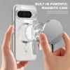 Techsuit - SmartMag kinyitható tok - Google Pixel 10 / 10 Pro - Szürke