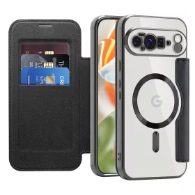   Techsuit - SmartMag kinyitható tok - Google Pixel 10 Pro XL - Fekete