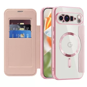   Techsuit - SmartMag kinyitható tok - Google Pixel 10 Pro XL - Rózsaszín