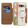 Techsuit - SmartMag kinyitható tok - Google Pixel 10 Pro XL - Barna