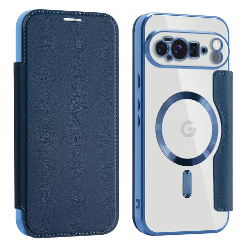 Techsuit - SmartMag kinyitható tok - Google Pixel 10 Pro XL - Kék