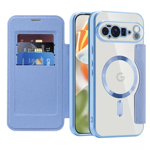 Techsuit - SmartMag kinyitható tok - Google Pixel 10 Pro XL - VIlágoskék
