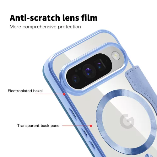 Techsuit - SmartMag kinyitható tok - Google Pixel 10 Pro XL - VIlágoskék