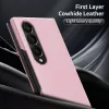 Techsuit - SmartView kinyitható tok - Samsung Galaxy Z Fold3 5G - Rózsaszín