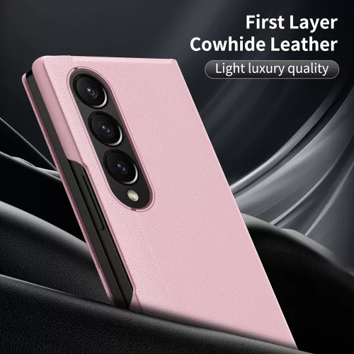 Techsuit - SmartView kinyitható tok - Samsung Galaxy Z Fold3 5G - Rózsaszín