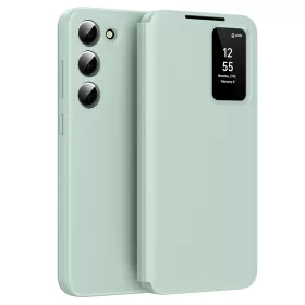   Techsuit - SmartView kinyitható tok - Samsung Galaxy S23 Plus - Zöld