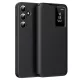 Techsuit - SmartView kinyitható tok - Samsung Galaxy S23 FE - Fekete