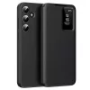 Techsuit - SmartView kinyitható tok - Samsung Galaxy A55 5G - Fekete