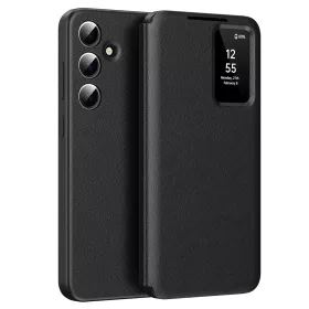   Techsuit - SmartView kinyitható tok - Samsung Galaxy A55 5G - Fekete
