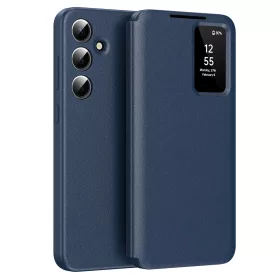   Techsuit - SmartView kinyitható tok - Samsung Galaxy A55 5G - Kék
