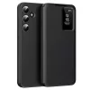 Techsuit - SmartView kinyitható tok - Samsung Galaxy S24 FE - Fekete