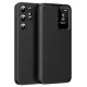 Techsuit - SmartView kinyitható tok - Samsung Galaxy S25 Ultra - Fekete