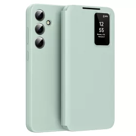   Techsuit - SmartView kinyitható tok - Samsung Galaxy A56 5G - Zöld