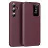 Techsuit - SmartView kinyitható tok - Samsung Galaxy A56 5G - Piros