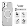 Techsuit - CandyCase MagSafe tok - iPhone 12 / iPhone 12 Pro - Fehér