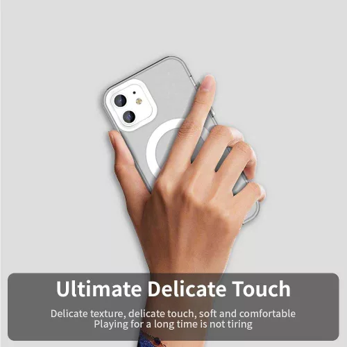 Techsuit - CandyCase MagSafe tok - iPhone 12 / iPhone 12 Pro - Fehér