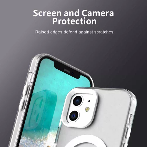 Techsuit - CandyCase MagSafe tok - iPhone 12 / iPhone 12 Pro - Fehér