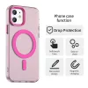 Techsuit - CandyCase MagSafe tok - iPhone 12 / iPhone 12 Pro - Rózsaszín