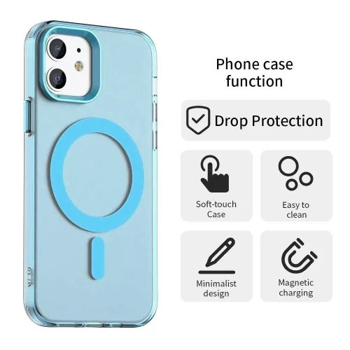 Techsuit - CandyCase MagSafe tok - iPhone 12 / iPhone 12 Pro - Kék