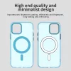 Techsuit - CandyCase MagSafe tok - iPhone 12 / iPhone 12 Pro - Kék