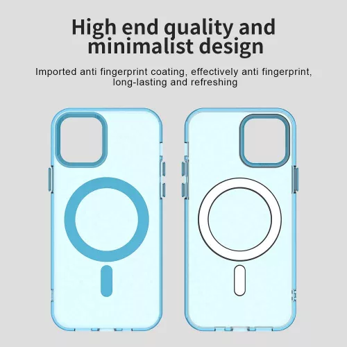 Techsuit - CandyCase MagSafe tok - iPhone 12 / iPhone 12 Pro - Kék
