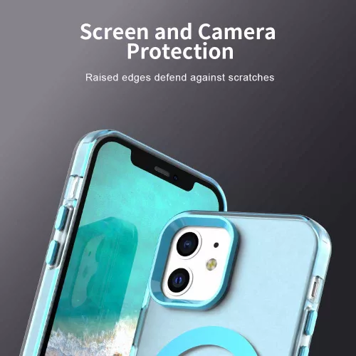 Techsuit - CandyCase MagSafe tok - iPhone 12 / iPhone 12 Pro - Kék