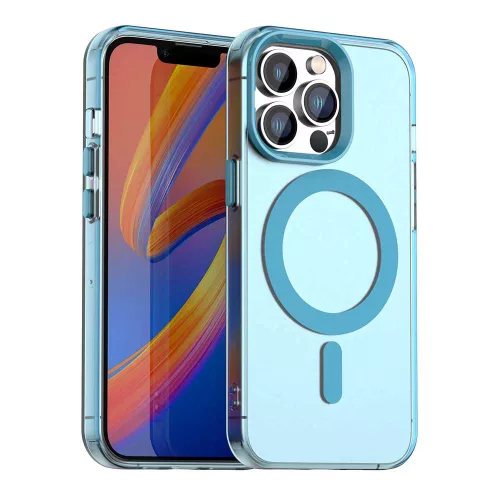 Techsuit - CandyCase MagSafe tok - iPhone 12 Pro Max - Kék