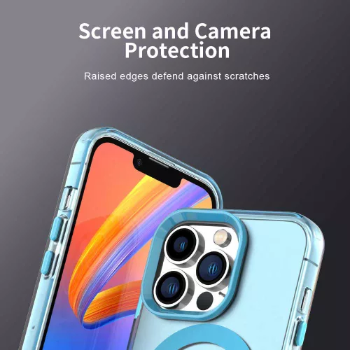 Techsuit - CandyCase MagSafe - iPhone 12 Pro Max - Blue