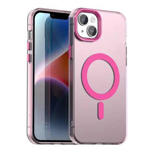 Techsuit - CandyCase MagSafe tok - iPhone 13 - Rózsaszín