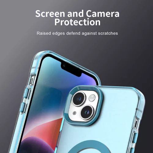 Techsuit - CandyCase MagSafe tok - iPhone 13 - Kék