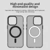Techsuit - CandyCase MagSafe tok - iPhone 13 Pro - Fekete
