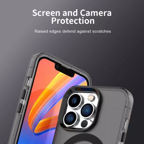 Techsuit - CandyCase MagSafe tok - iPhone 13 Pro - Fekete