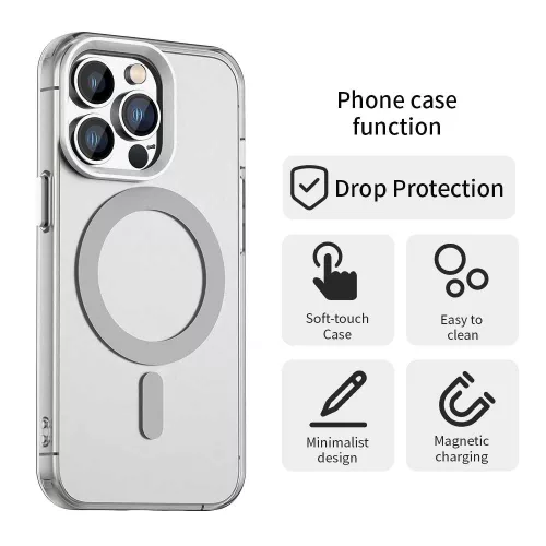 Techsuit - CandyCase MagSafe tok - iPhone 13 Pro - Fehér