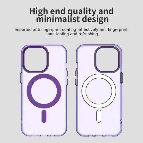 Techsuit - CandyCase MagSafe tok - iPhone 13 Pro - Lila