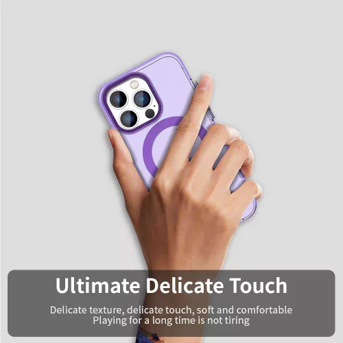 Techsuit - CandyCase MagSafe tok - iPhone 13 Pro - Lila