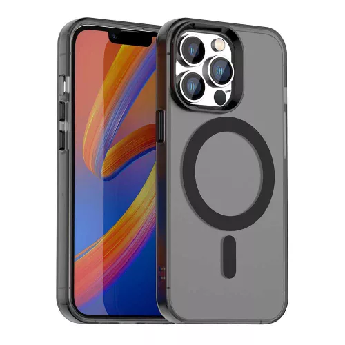 Techsuit - CandyCase MagSafe tok - iPhone 13 Pro Max - Fekete