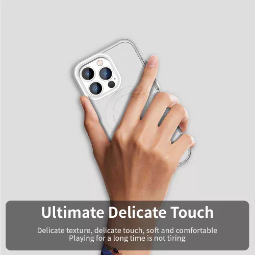Techsuit - CandyCase MagSafe tok - iPhone 13 Pro Max - Fehér