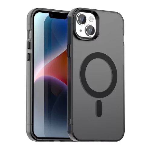 Techsuit - CandyCase MagSafe tok - iPhone 14 - Fekete